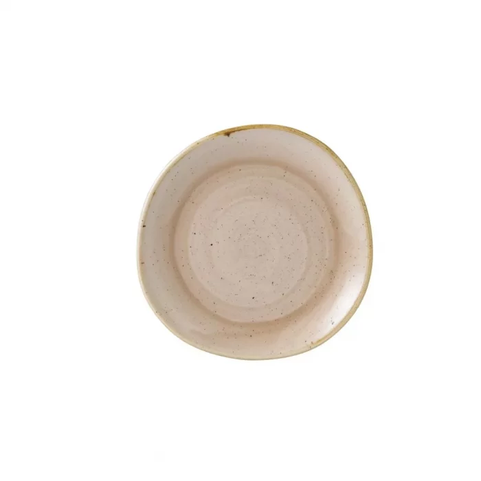 Churchill  Stonecast Round Plate Nutmeg Cream 210mm (Pack of 12) - Image 1