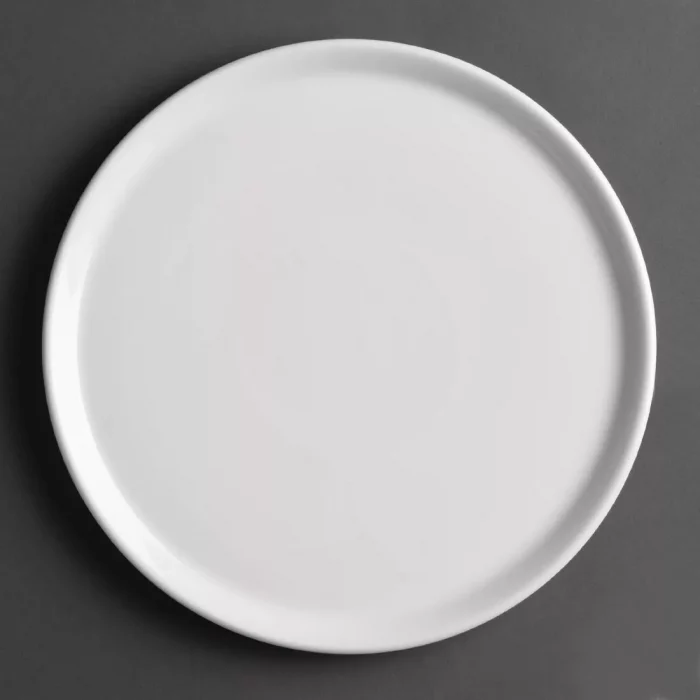 Royal Porcelain Classic White Pizza Plate 255 mm (Pack of 12) - Image 1