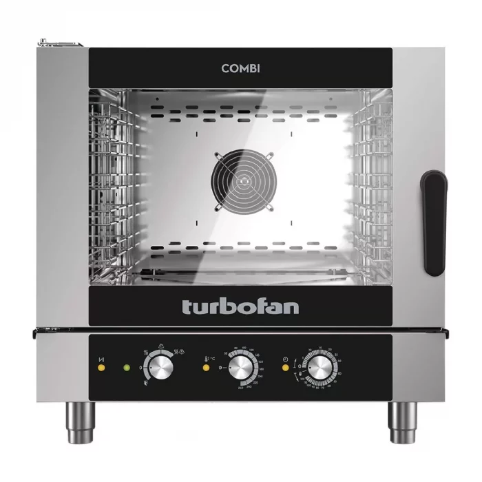 Blue Seal Turbofan 5 Grid Manual Control Combi Oven EC40M5 - Image 1