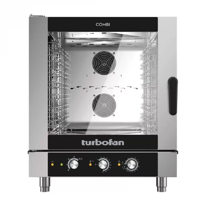 Blue Seal Turbofan 7 Grid Manual Control Combi Oven EC40M7 - Image 1