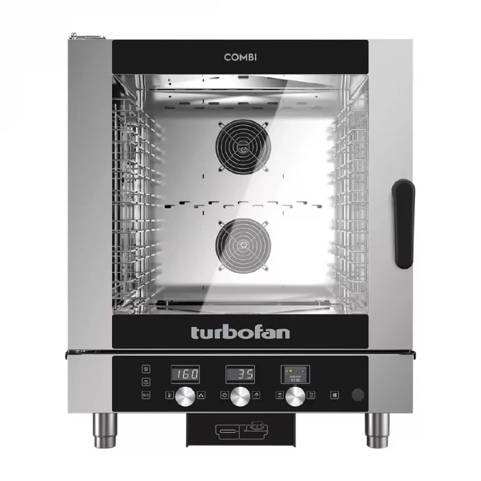 Blue Seal Turbofan 7 Grid Touch Control Combi Oven with Auto Wash EC40D7 - Image 1
