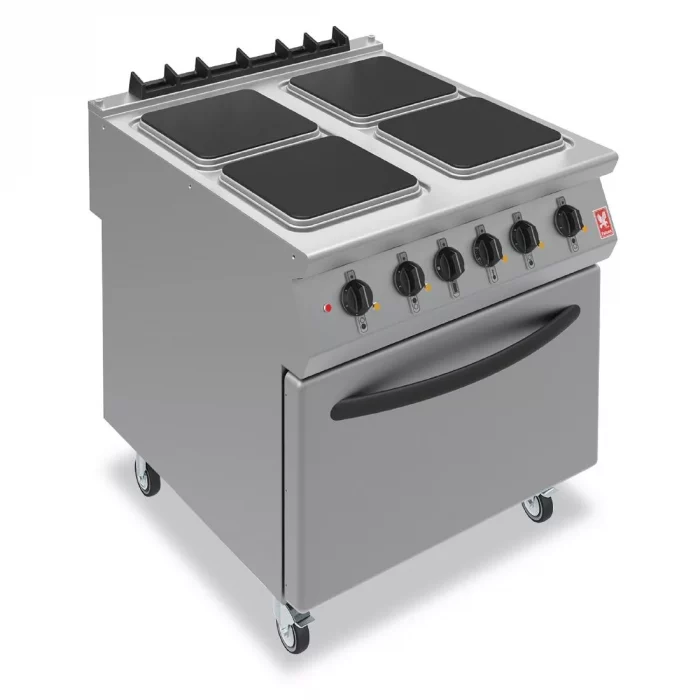 Falcon F900 Four Hotplate Electric Oven Range on Castors E9184 - Image 1