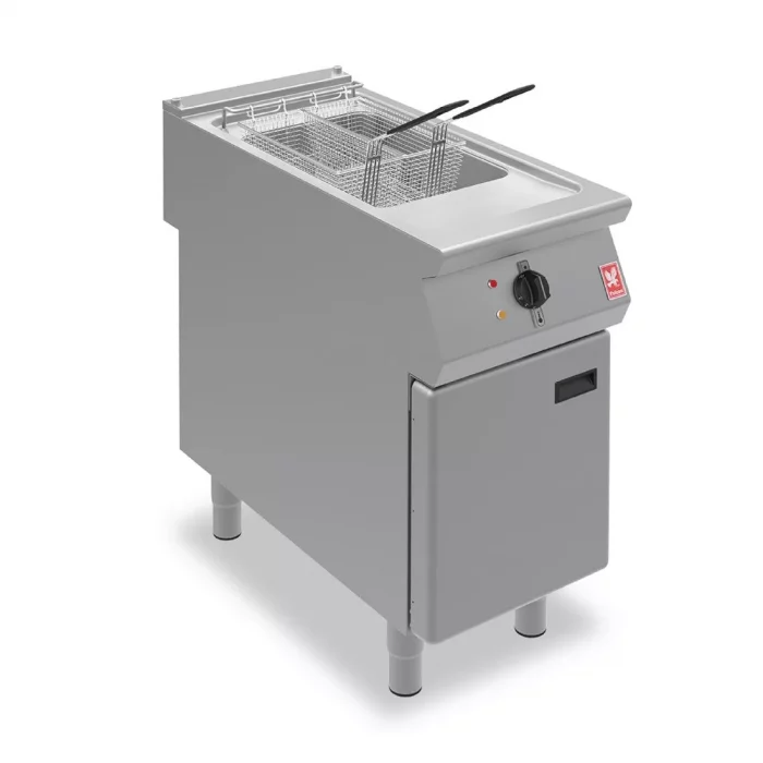 Falcon F900 Single Tank Twin Basket Free Standing Electric Fryer E9341 - Image 1