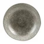 Churchill Studio Prints Raku Round Coupe Bowls Quartz Black 248mm (Pack of 12) - Image 2