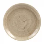 Churchill Stonecast Patina Antique Taupe Coupe Plates Taupe 165mm
