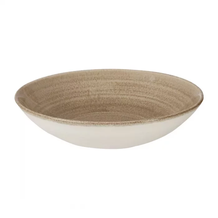 Churchill Stonecast Patina Antique Coupe Bowls Taupe 182mm - Image 3