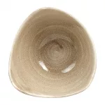 Churchill Stonecast Patina Antique Triangle Bowls Taupe 153mm - Image 2