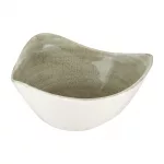 Churchill Stonecast Patina Antique Triangle Bowls Green 153mm (Pack of 12)