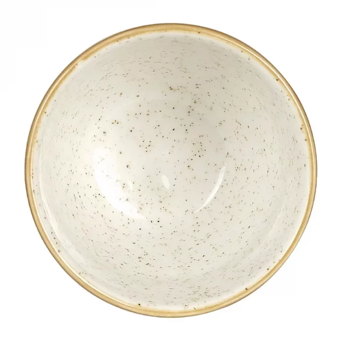 Churchill Stonecast Round Chip Mugs Barley White Ripple 285ml (Pack of 12) - Image 2