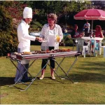 Cinders Propane Gas Barbecue Slimfold TG160 - Image 2