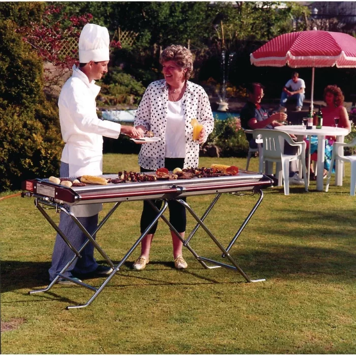 Cinders Propane Gas Barbecue Slimfold TG160 - Image 2