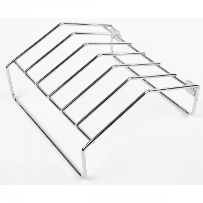 Chromed Wire Disc Holding Rack - Image 1