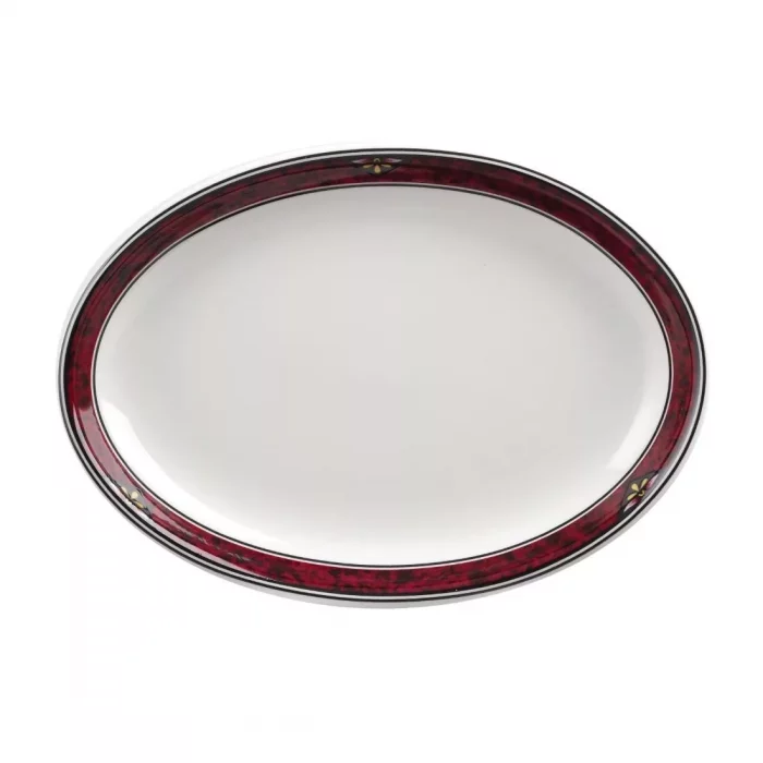 Churchill Milan Oval Platters 202mm (Pack of 12) - Image 1
