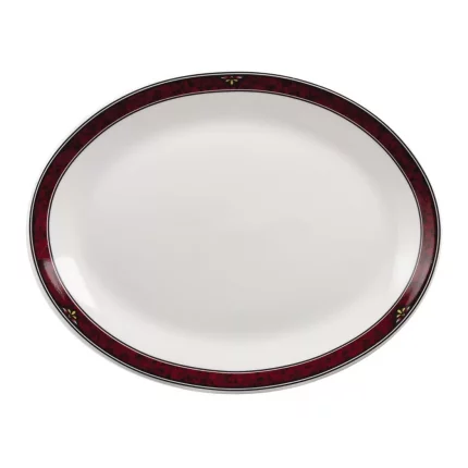 Churchill Milan Oval Platters 254mm (Pack of 12)