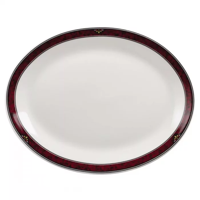 Churchill Milan Oval Platters 305mm (Pack of 12) - Image 1