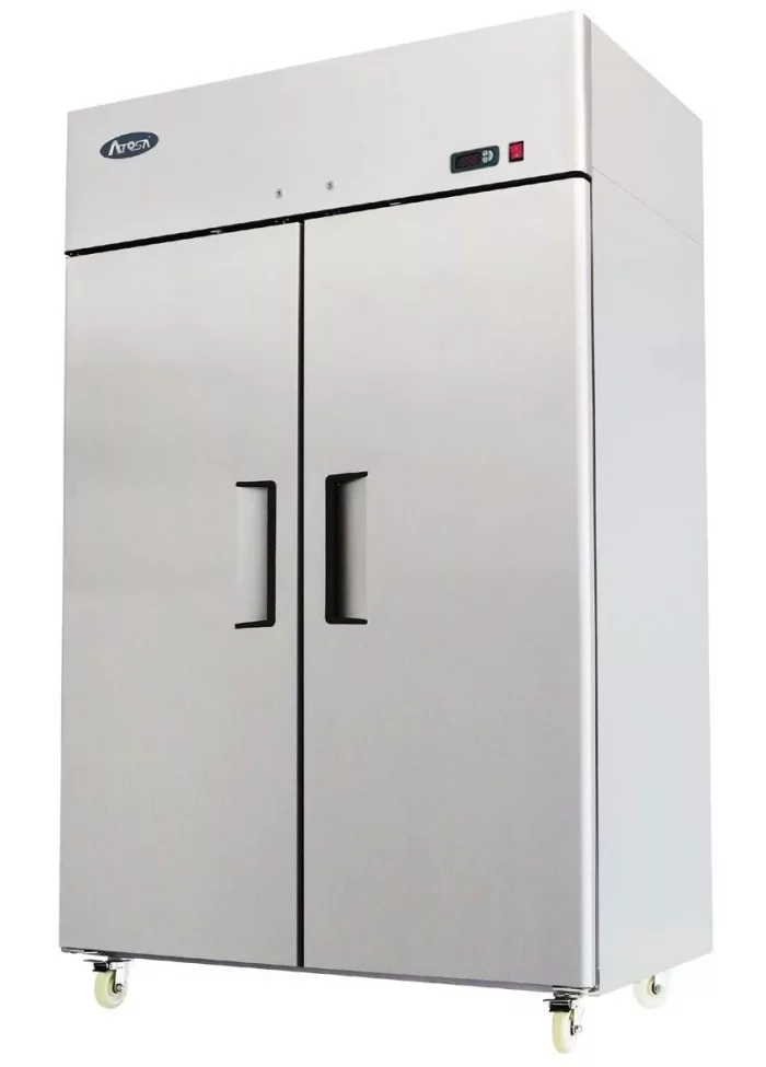 Atosa MBF8114HD Double Door Top Mounted Gastronorm Upright Freezer  1300 Litres - Image 1