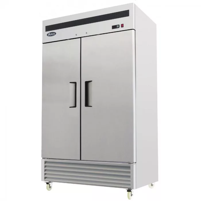 Atosa MBF8187GR Double Door Bottom Mounted Gastronorm Upright Fridge  1300 Litres - Image 1
