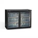 Gamko MG3/275G Maxiglass Hinged Glass Double Door Undercounter Bottle Cooler  275 Litres