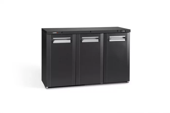 Gamko Maxiglass MG3/315 Maxiglass Hinged Solid Triple Door Undercounter Bottle Cooler  315 Litres - Image 1