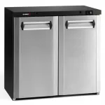 Gamko MG3/250CS Maxiglass Hinged Stainless Steel Front Double Door Undercounter Bottle Cooler  250 Litres