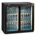 Gamko MG3/250SD Maxiglass Sliding Glass Double Door Undercounter Bottle Cooler  250 Litres