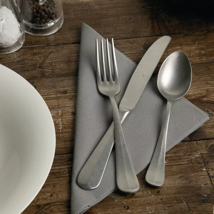 Pintinox Baguette Stonewashed Table Knife (Pack of 12) - Image 3