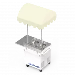 Exciting New Line! Miles Galaxy Pro V2C 4 Flavour Front Bar Commercial ice cream machine