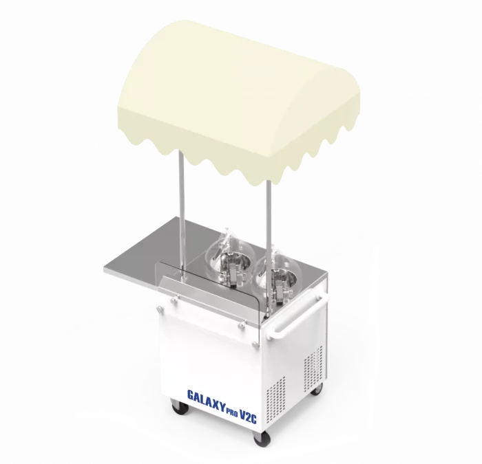 Exciting New Line! Miles Galaxy Pro V2C 4 Flavour Front Bar Commercial ice cream machine - Image 1