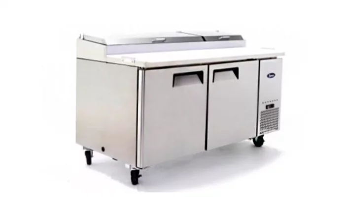Atosa MPF8202GR 2 Door Refrigerated Preparation Table  523 Litres - Image 1