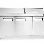 Atosa MSF8304GR 3 Door Heavy Duty Ambient Preparation Counter  598 Litres