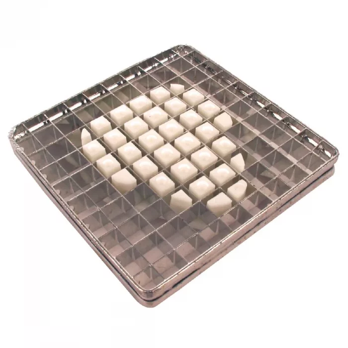 Kit Blade & Pusher (10 x 10mm) for Tellier Potato Chipper - Image 1