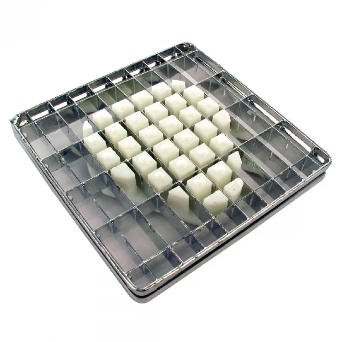 Kit Blade & Pusher (10 x 20mm) for Tellier Potato Chipper - Image 1