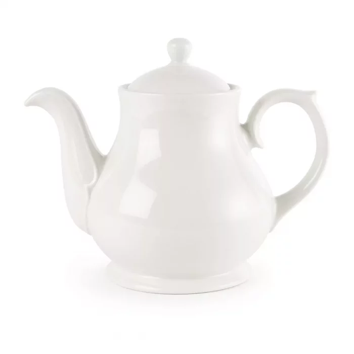 Churchill Whiteware Tea and Coffee Pots 852ml (Pack of 4) - Image 1