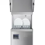DC PD1300ACPISD Premium Range 500mm Basket Passthrough Commercial Dishwasher with Break Tank  Chemical Pumps  Integral Water Softener & Drain Pump - 18 Plates