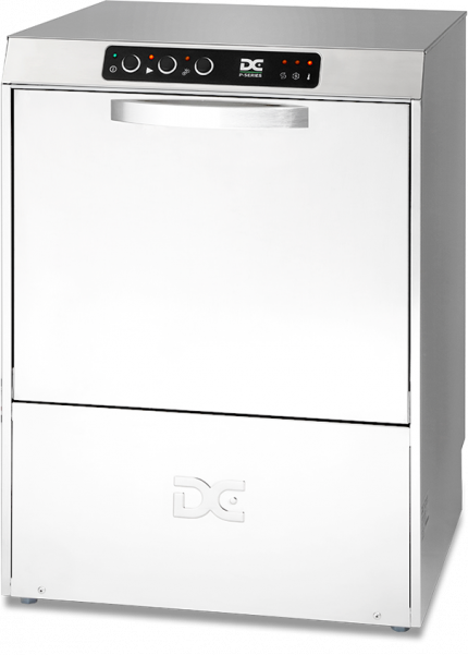 DC PG50AD Premium Range 500mm Basket Frontloading Commercial Glasswasher with Drain Pump  30 Pint Capacity