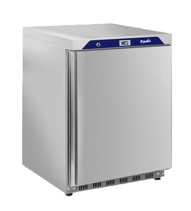 prodis_hc210rss Prodis HC210RSS Single Door Stainless Steel Undercounter Fridge 129 Litres - Image 1