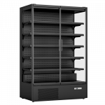 Prodis XMD1250-P-FGD-K Panoramic Glass Door Black Multideck