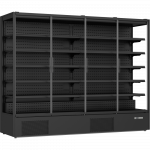 Prodis XMD2500-P-FGD-K Panoramic Glass Door Black Multideck