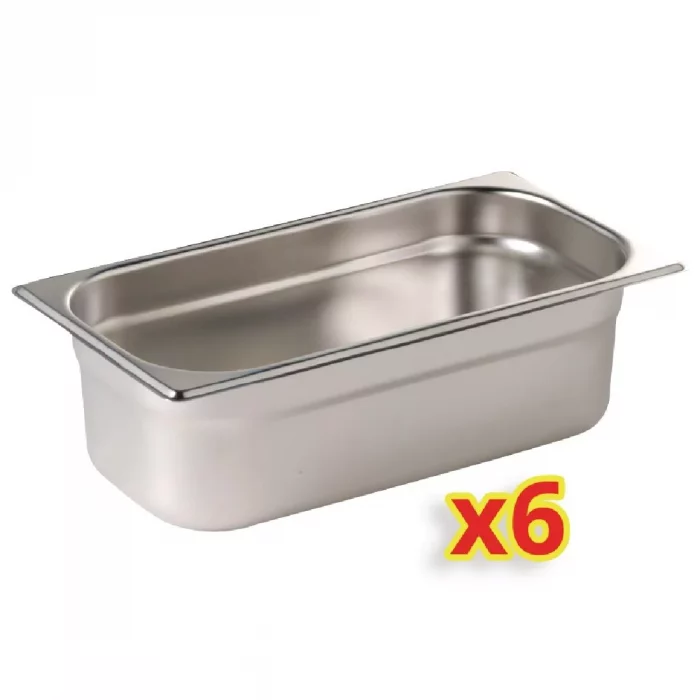 Gastronorm Container Kit 1/4GN (Pack of 6) - Image 1