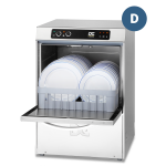 DC SD40D Standard Range 400mm Basket Frontloading Commercial Dishwasher with Drain Pump  11 Plates
