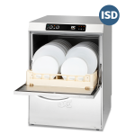 DC SD50ISD Standard Range 500mm Basket Frontloading Commercial Dishwasher with Integral Water Softener & Drain Pump  18 Plates