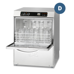 DC SG40D Standard Range 400mm Basket Frontloading Commercial Glasswasher with Drain Pump  18 Pint Capacity