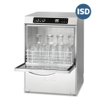 DC SGP40ISD Standard Range 400mm Basket Frontloading Commercial Glasswasher with Integral Water Softener & Drain Pump  18 Pint Capacity