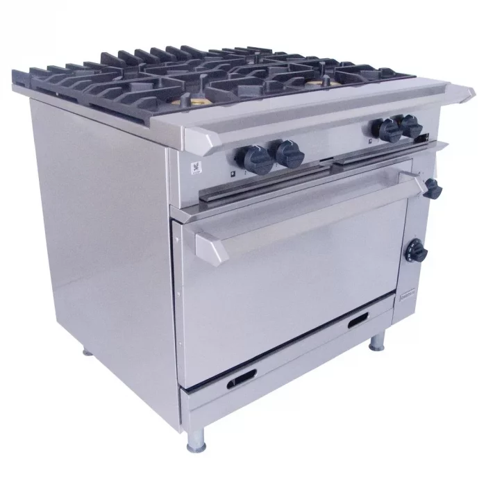 Falcon Chieftain 4 Burner Natural Gas Oven Range G1006X-NG - Image 1