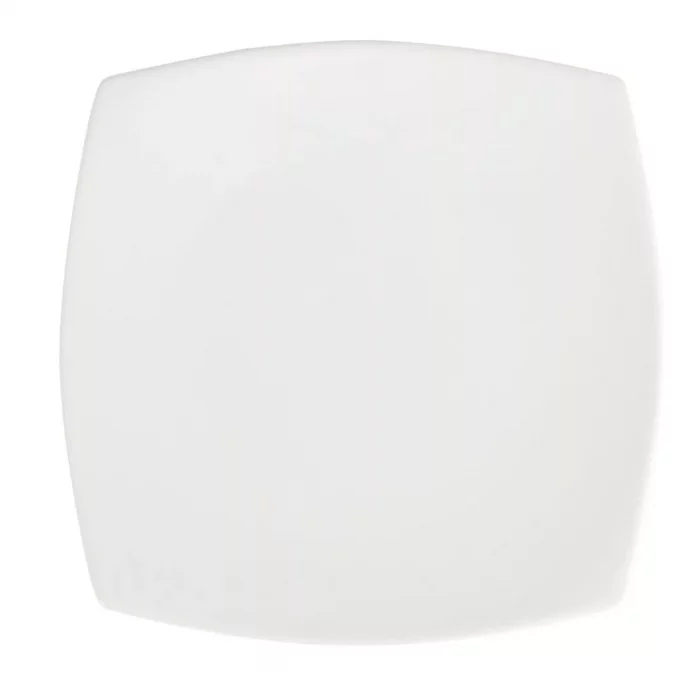 Olympia Whiteware Rounded Square Plates 240mm (Pack of 12) - Image 4