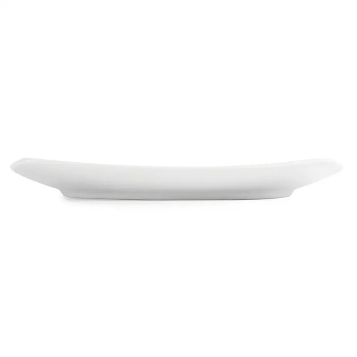 Olympia Whiteware Rounded Square Plates 240mm (Pack of 12) - Image 2