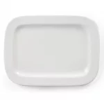 Olympia Whiteware Rounded Rectangular Plates 230mm (Pack of 12) - Image 2