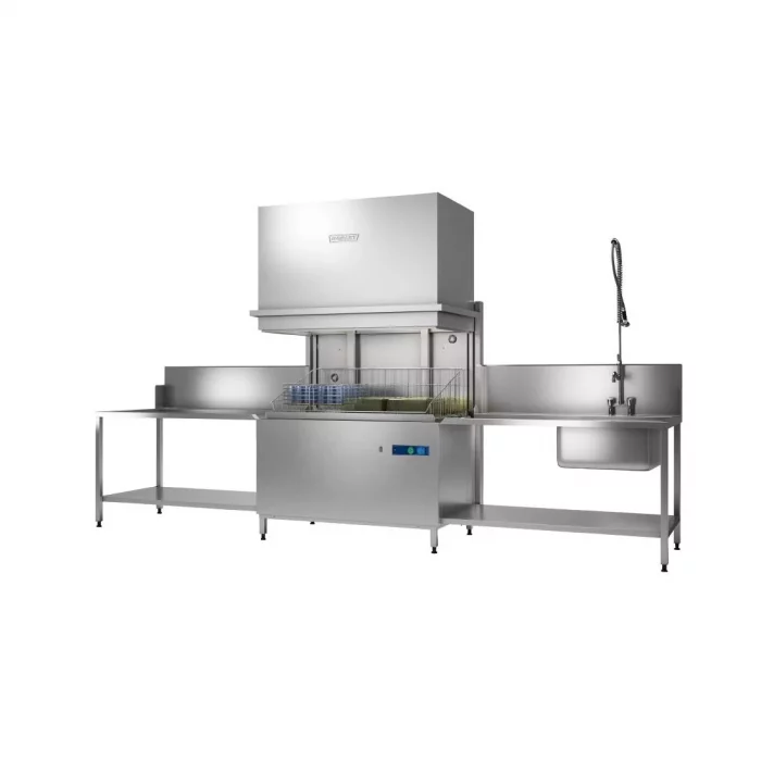 Hobart UXTLH-10A Utensil Washer with Base Rack  Tray Support & 1 Open Basket - Image 1