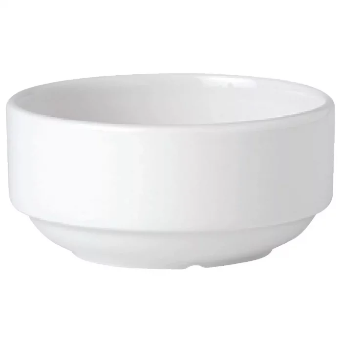 Steelite Simplicity White Stacking Soup Cups 285ml (Pack of 36) - Image 1