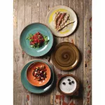 Steelite Craft Blue Coupe Plates 252mm (Pack of 24) - Image 3